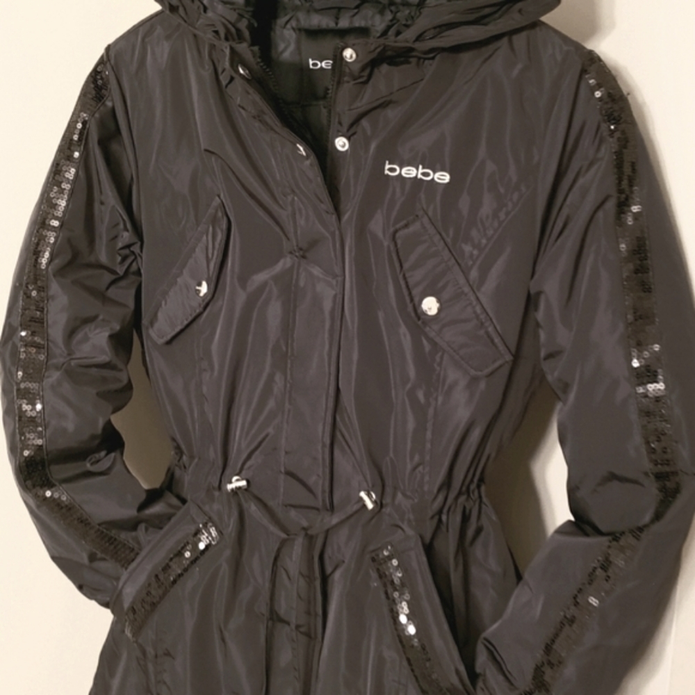 Bebe Black Winter Jacket